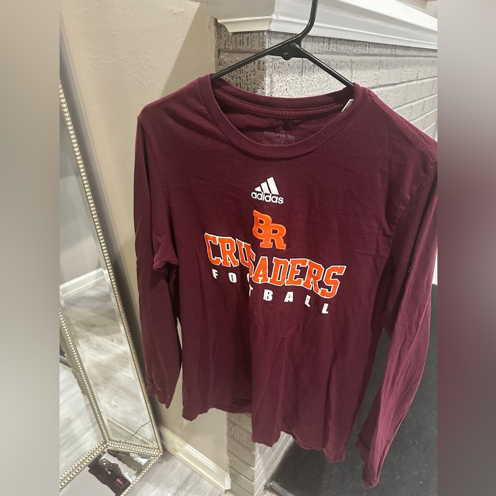 Adidas Maroon Brother rice tee
